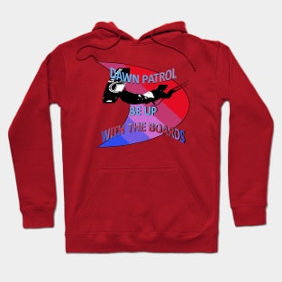 Freestyle Kitesurfer Be Up With The Boards Fun Pun Hoodie